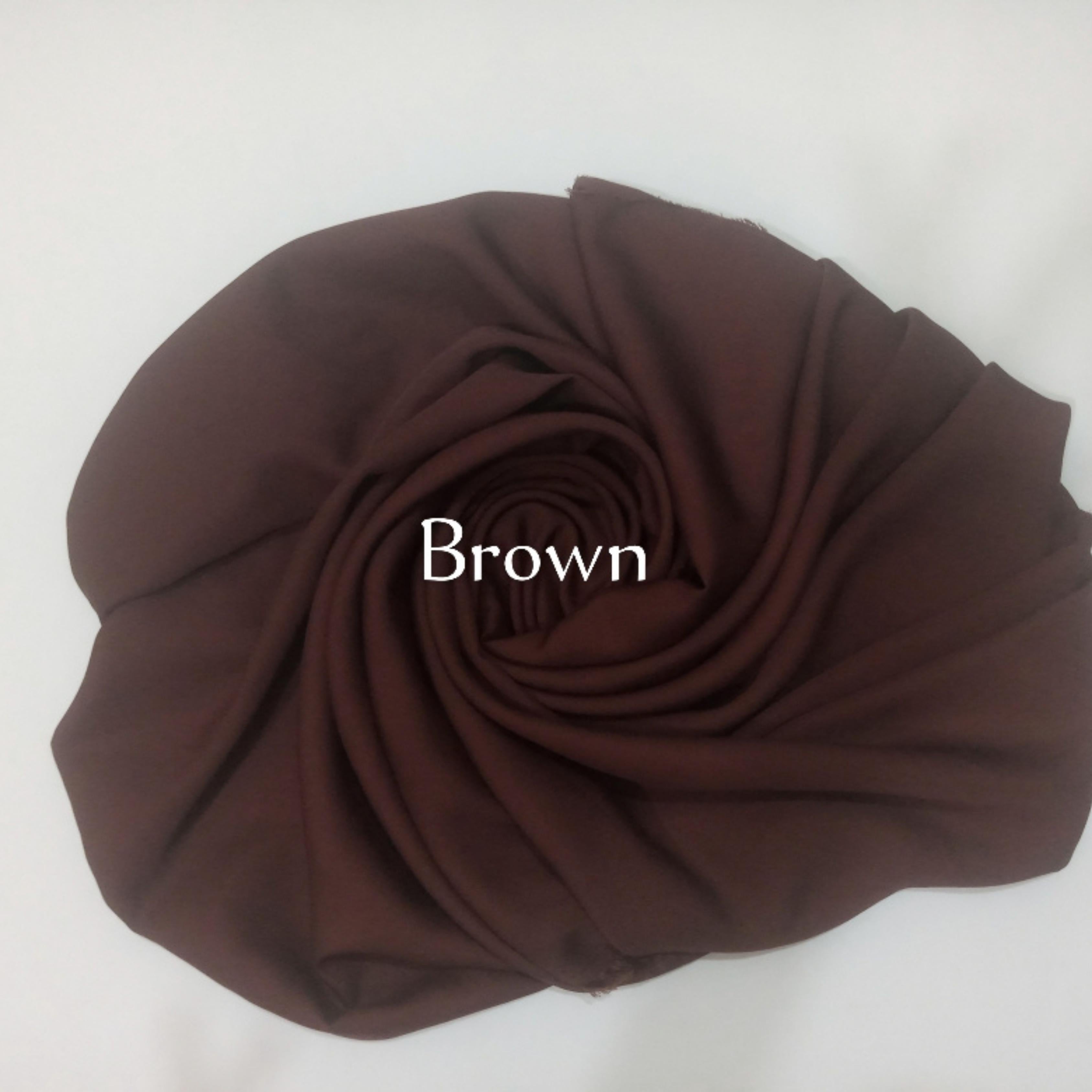 Misri Hijab With Attached Niqab with same color head undercap