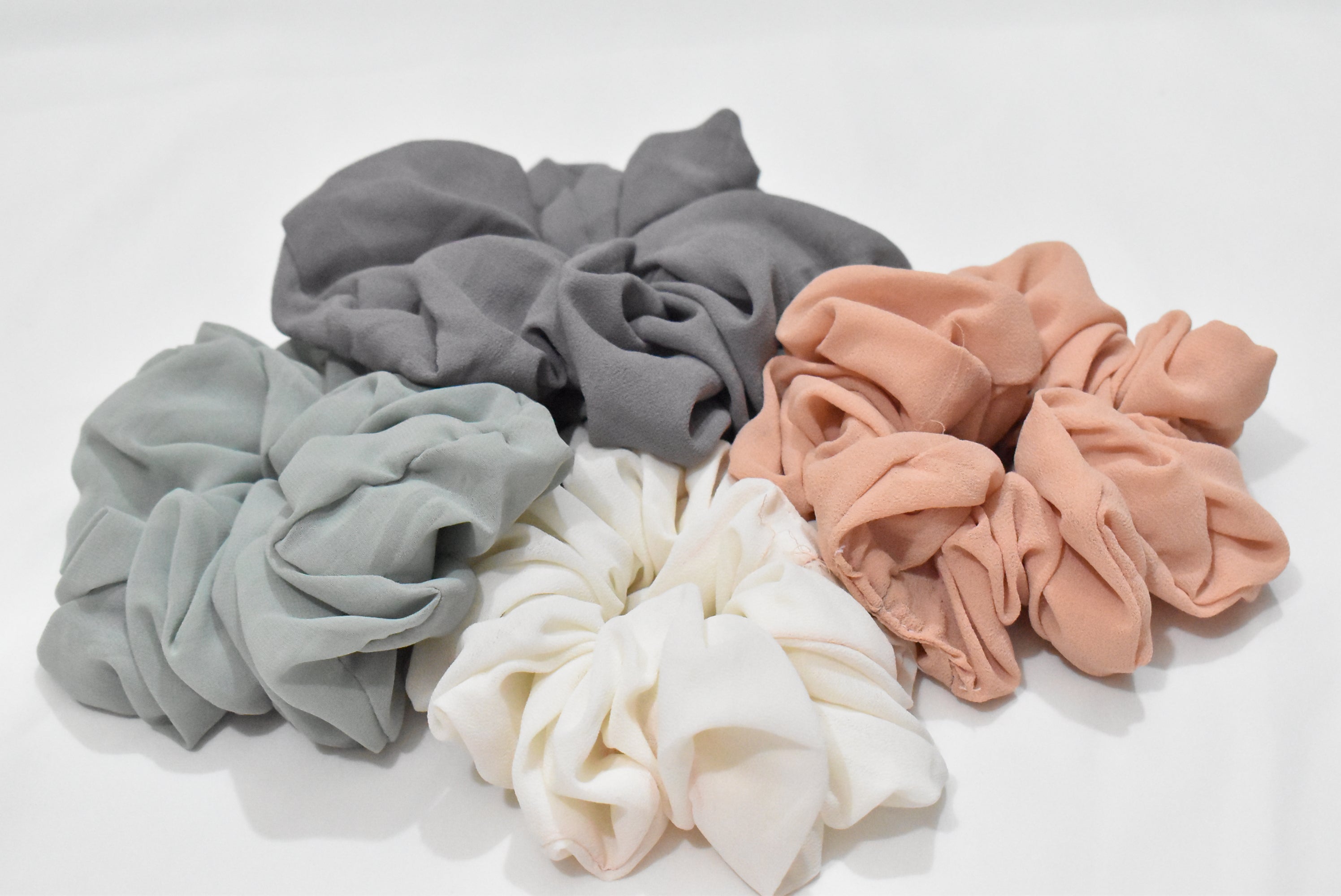 Volumizing Georgette Scrunchies (Specially for Volume)